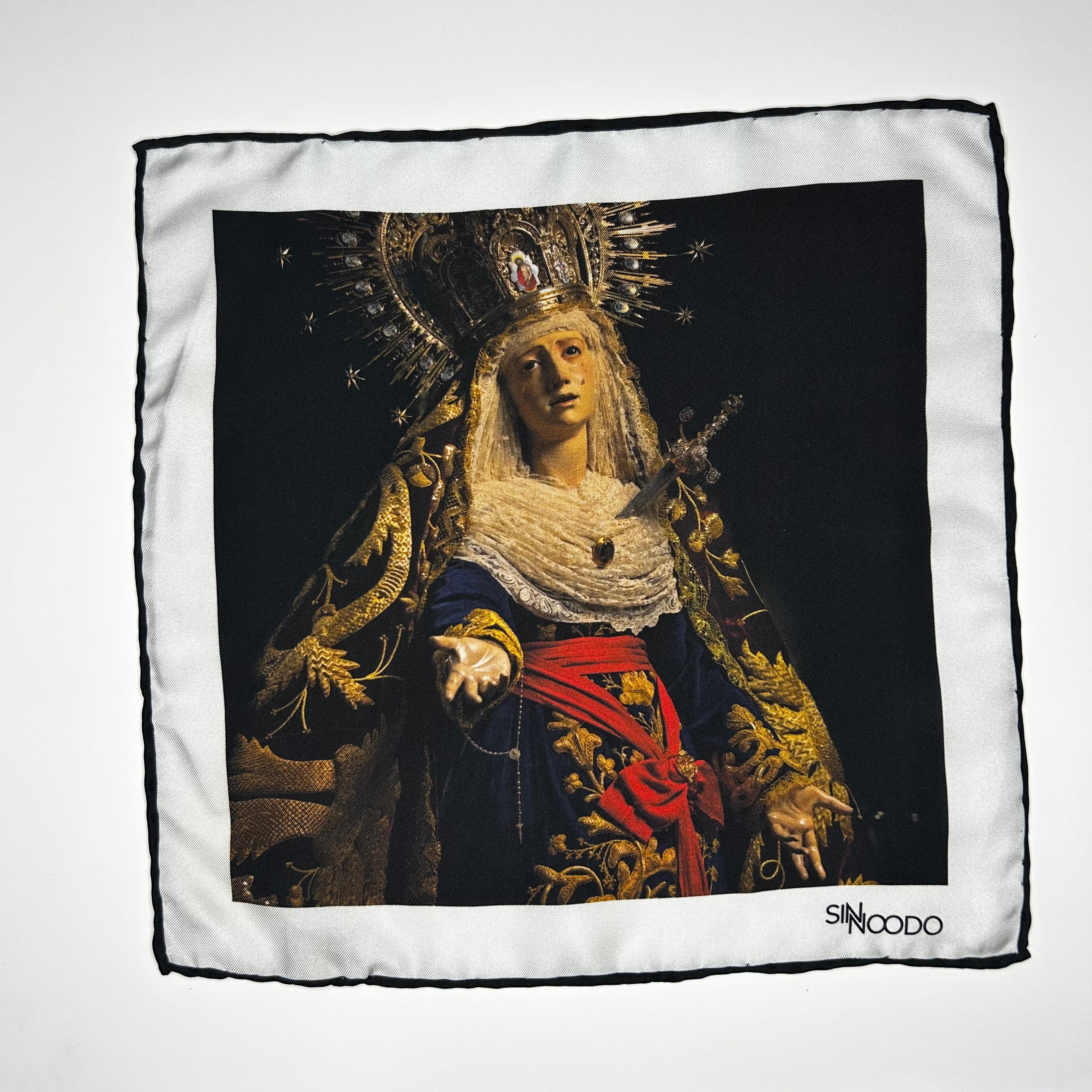 Pañuelo 100% Seda 13- Nuestra señora del Mayor Dolor - Hermandad del Ecce Homo
