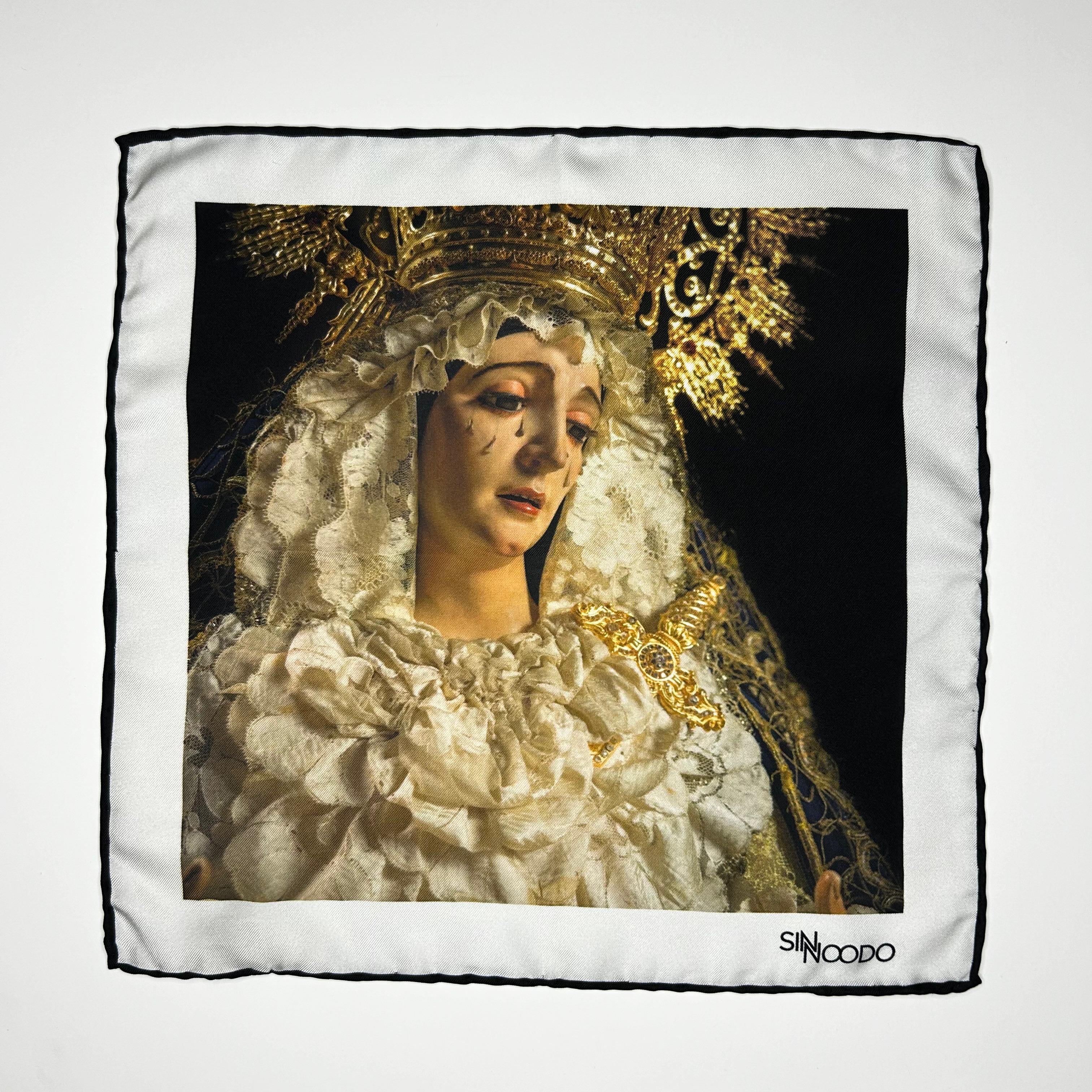 Pañuelo 100% Seda 15- María Santísima de la Amargura, Hermandad de la Flagelación