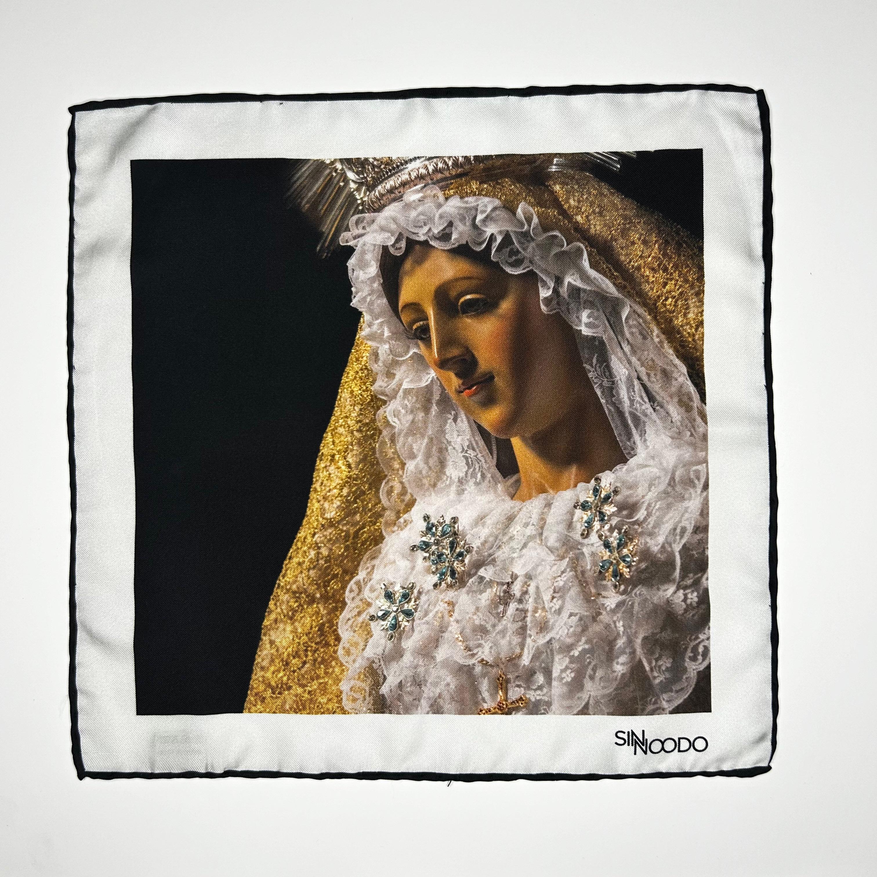 Pañuelo 100% Seda 21 Nuestra Señora de la Luz, Hermandad de la Sagrada Resurrección
