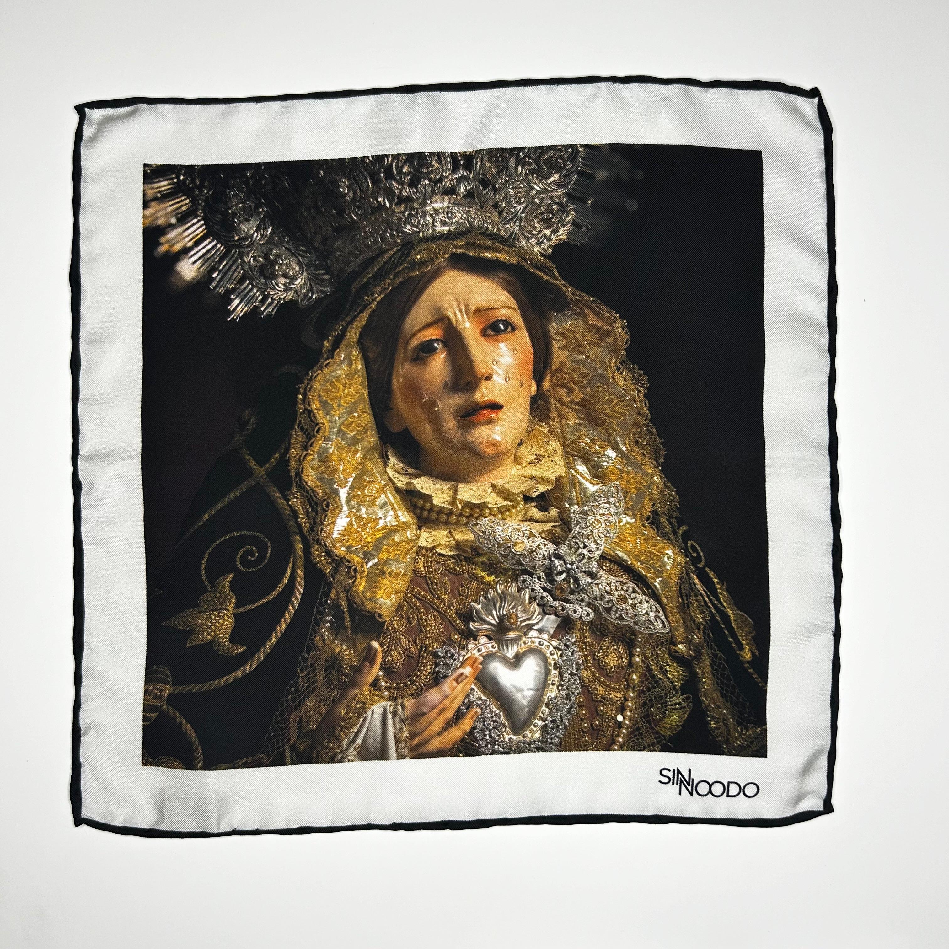 Pañuelo 100% Seda 28 Nuestra Señora de los Remedios -Hermandad del Amor