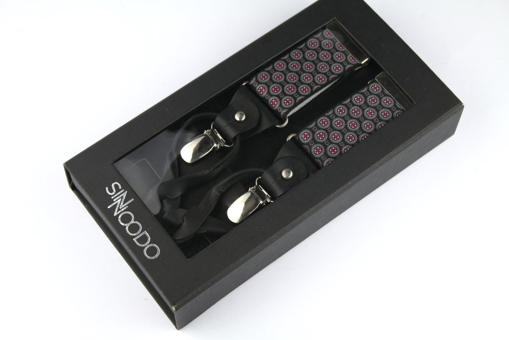Tirantes de Cuero Sinnoodo Estampado