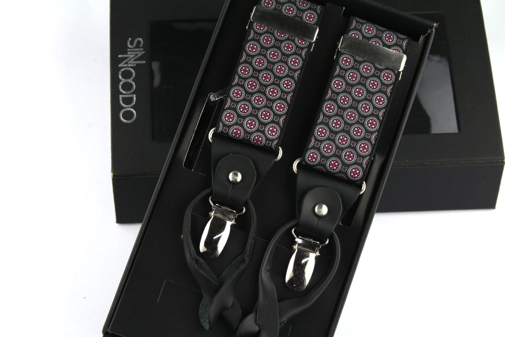 Tirantes de Cuero Sinnoodo Estampado