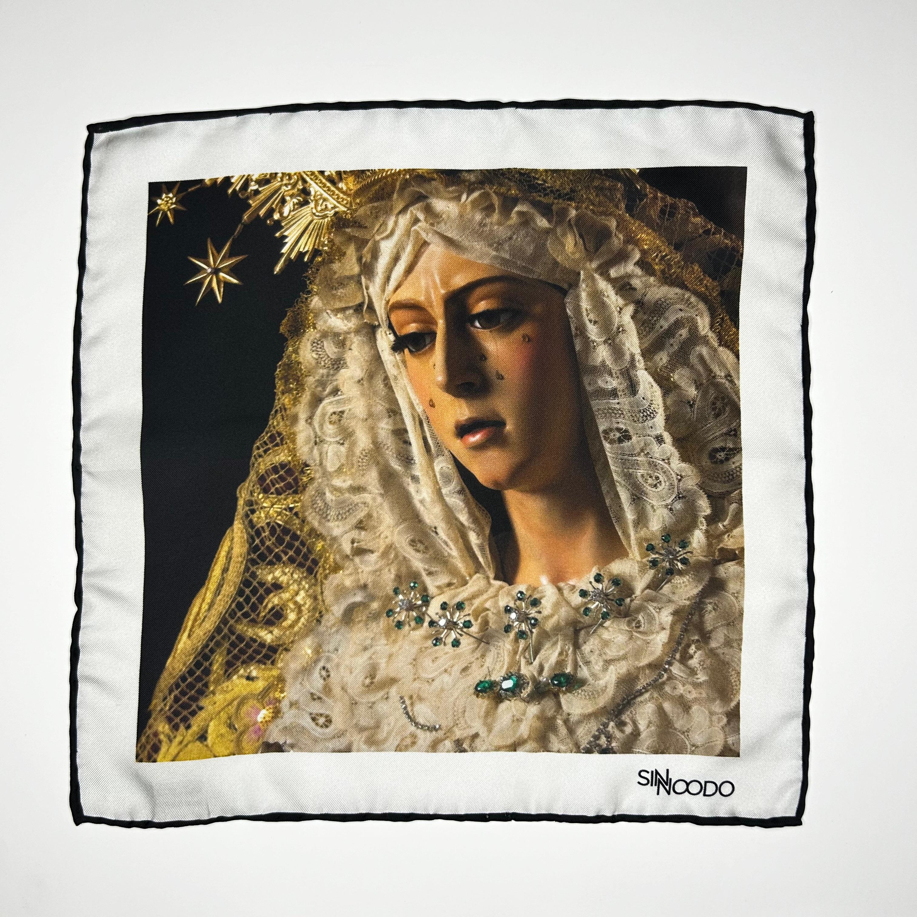 Pañuelo 100% Seda 30 Madre de Dios del Patrocinio - Hermandad de Santa María