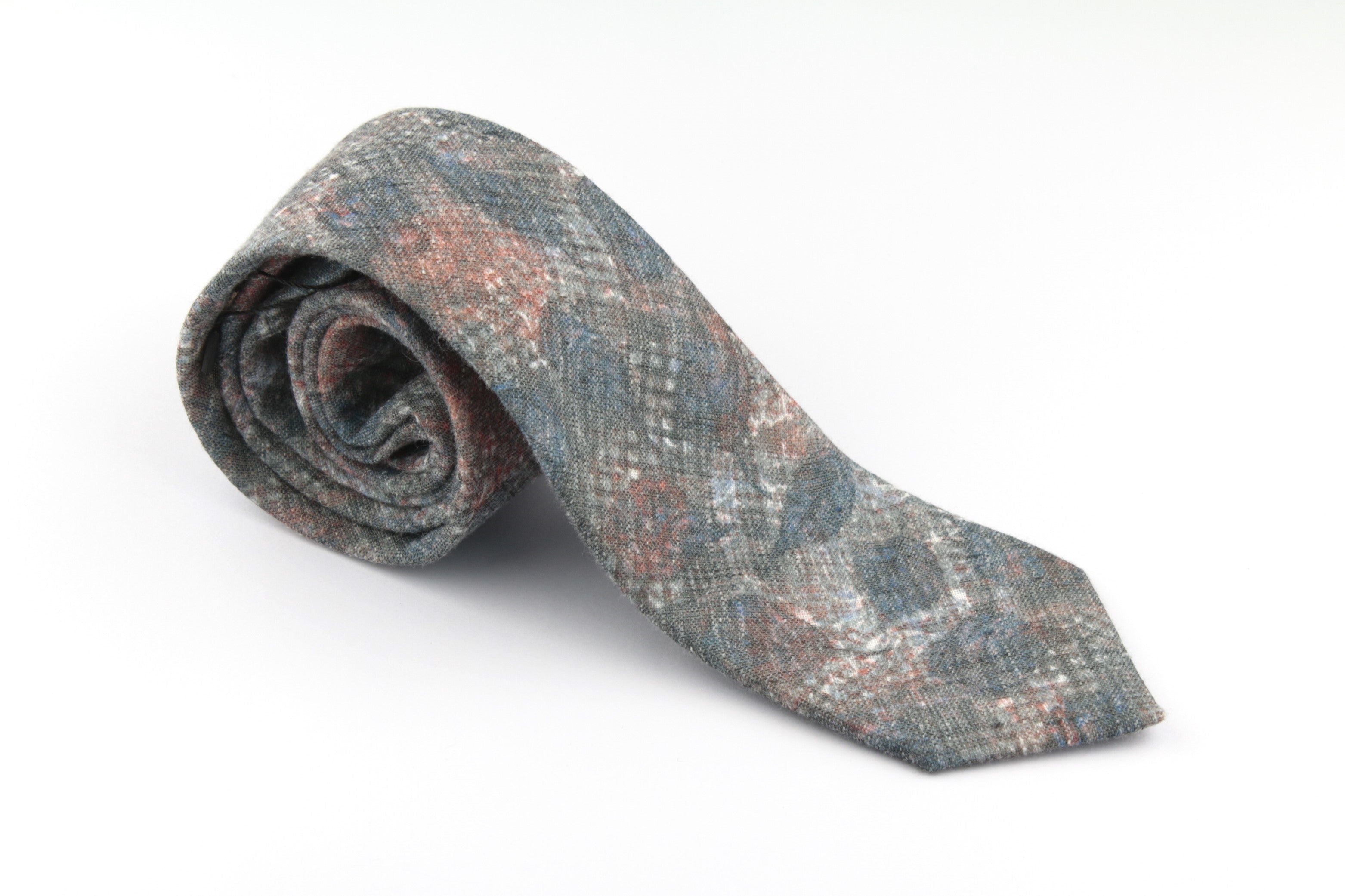 Corbata Sinnoodo 100% Lino Vintage Art