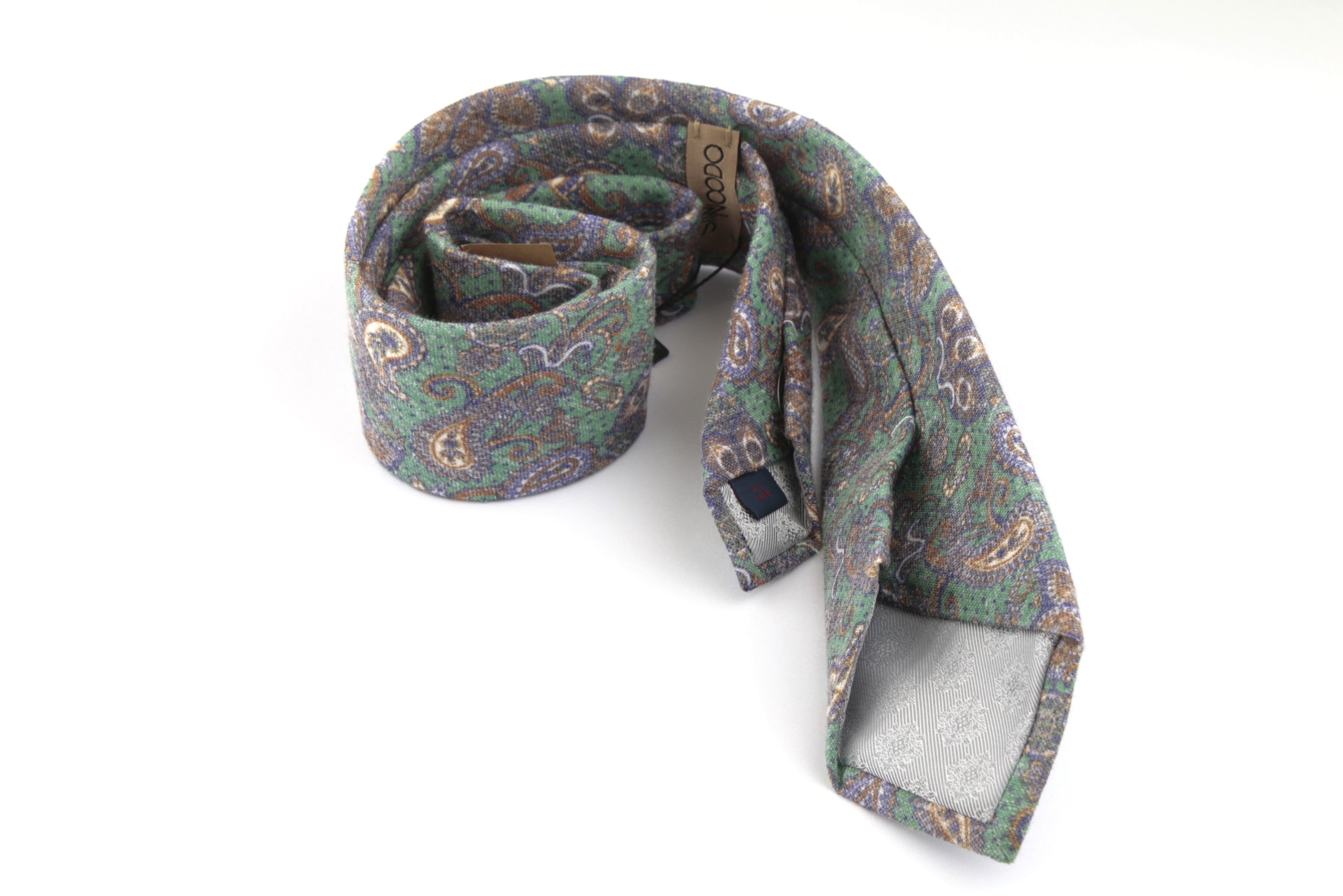 Corbata Sinnoodo 100% Lino Vintage Art