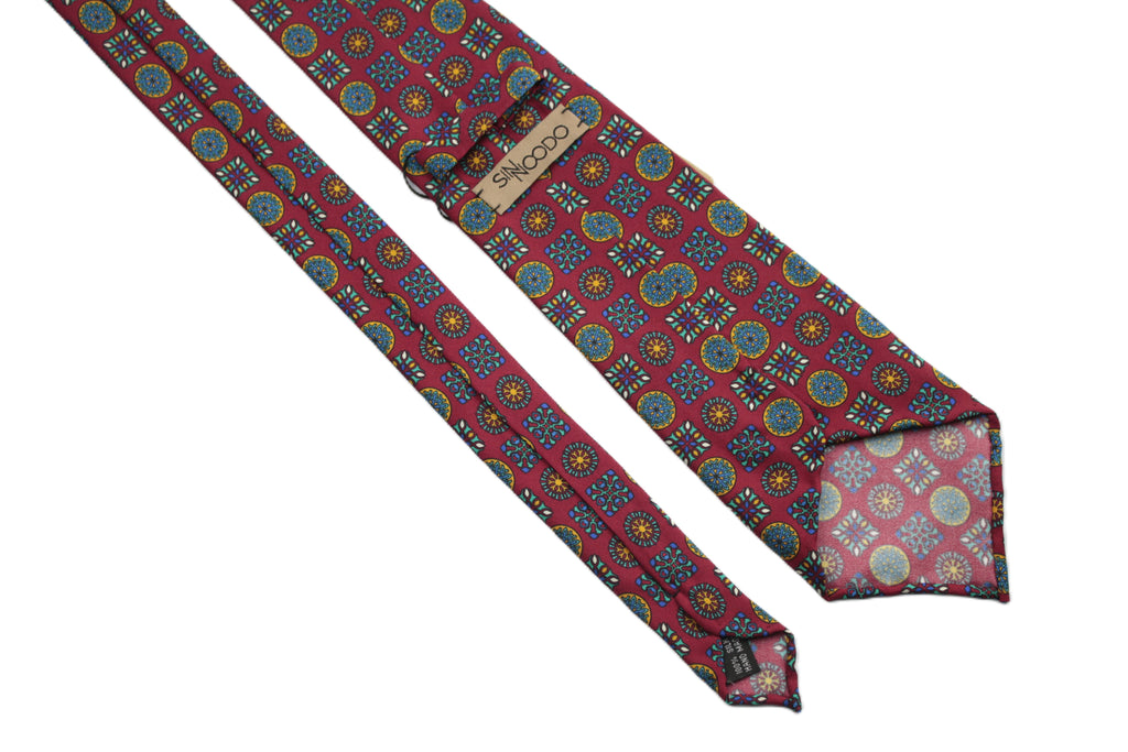 Corbata de Seda 100% Hecha a Mano – Edición Limitada Firenze