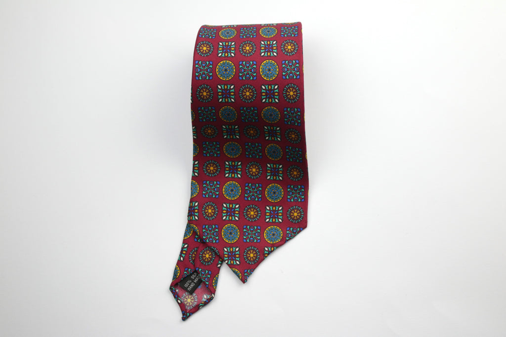 Corbata de Seda 100% Hecha a Mano – Edición Limitada Firenze