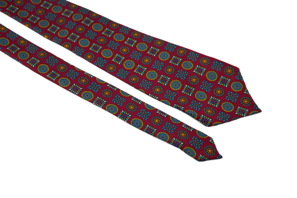 Corbata de Seda 100% Hecha a Mano – Edición Limitada Firenze