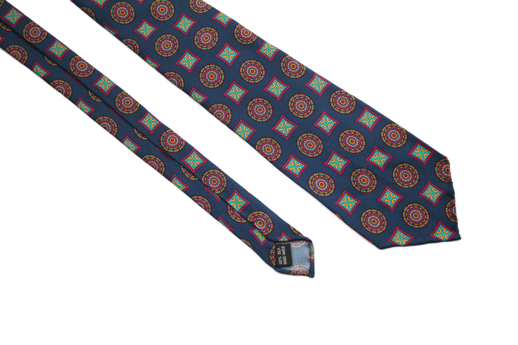 Corbata de Seda 100% Hecha a Mano – Edición Limitada Mónaco